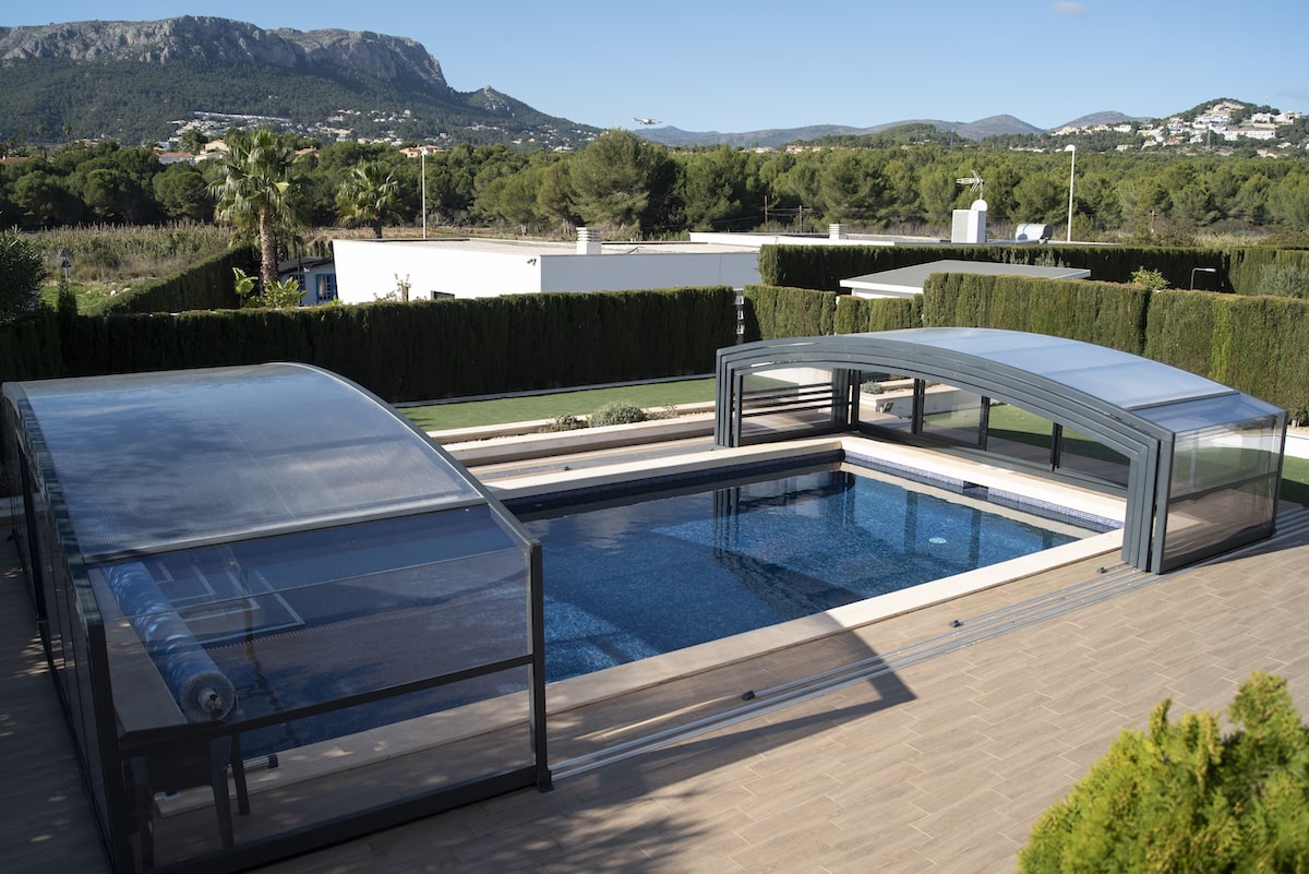 Copertura Piscina Semi alta